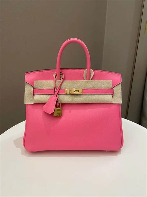 hermes rose azalee 25|exotic hermes bag colors.